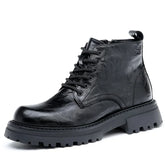 Bota Masculina de Couro Impermeável Marrocos