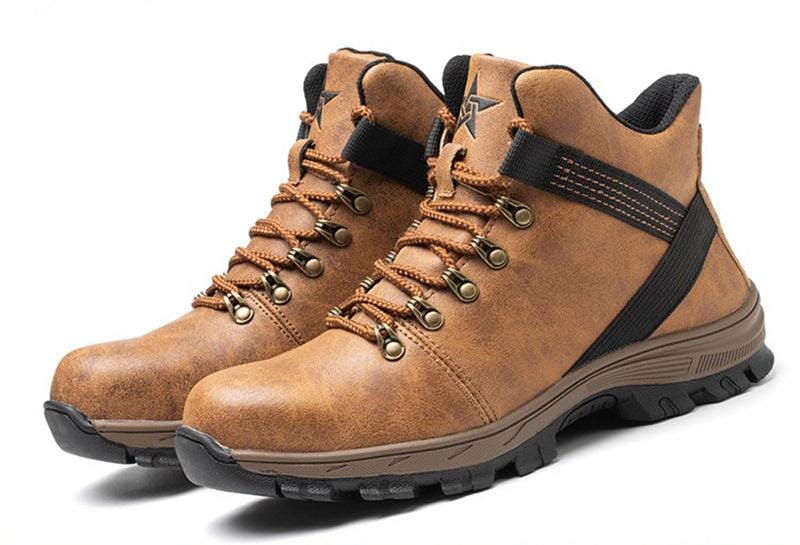 Bota Masculina de Couro Indestrutível - REF36